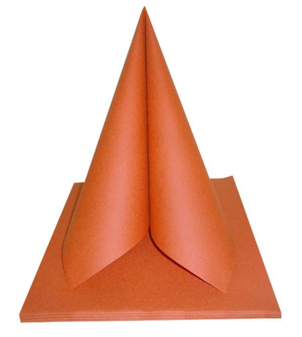 serviette terracotta