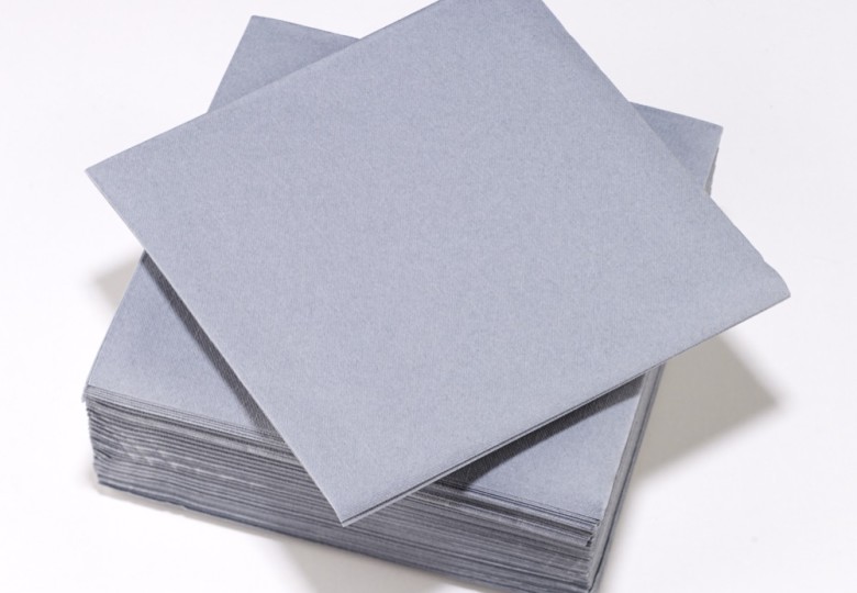 Serviette de table papier en papier sec, effet tissu - serviettes en papier  de table jetables en matériau durable et pratique - paquet de 50 pièces