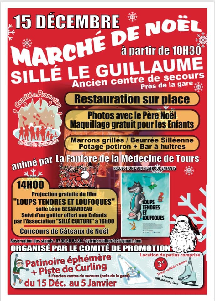 Marché de Noël Sillé le Guillaume