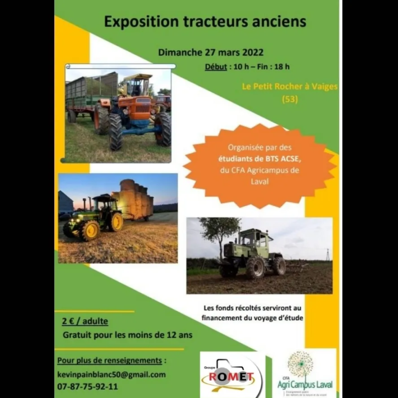 Exposition tracteurs anciens