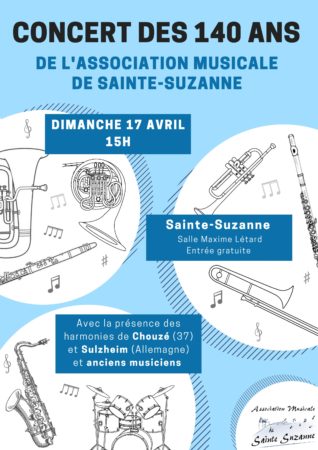 Lire la suite à propos de l’article Concert à Sainte Suzanne