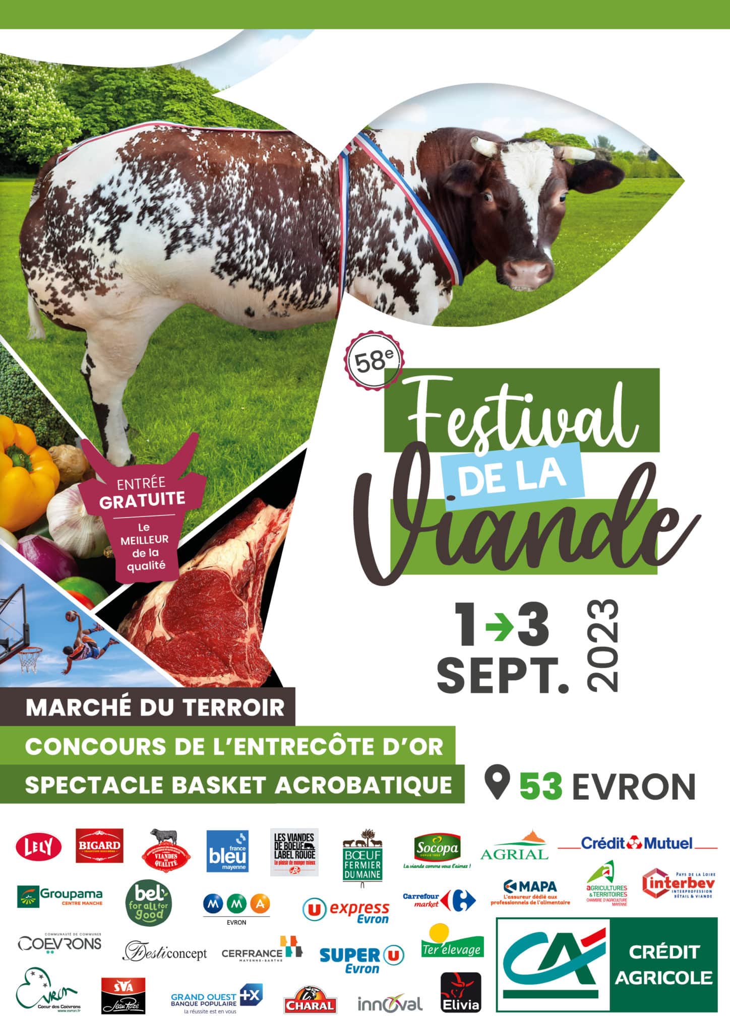 Lire la suite à propos de l’article Festival de la viande Evron 2023